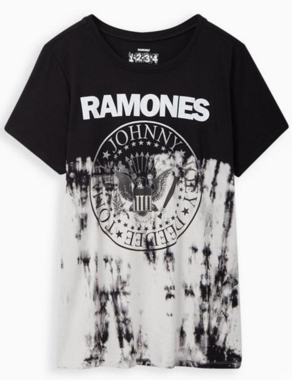 Torrid 2X Ramones Tie Dye T-shirt
